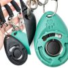 HoAoOo Dog Training Clicker Metal Loud Sound Wrist Strap-3