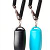 HoAoOo Dog Training Clicker Whistle 2 Pack Blue Black-1