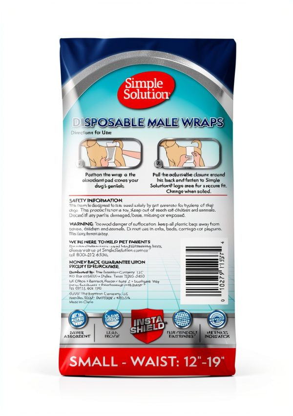 Simple Solution Male Dog Wraps Leakproof Incontinence-1