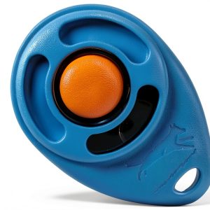Starmark Dog Training Clicker Ergonomic Stainless Steel-0