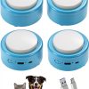 Topodome Pet Training Buttons Rechargeable Voice Recording-0