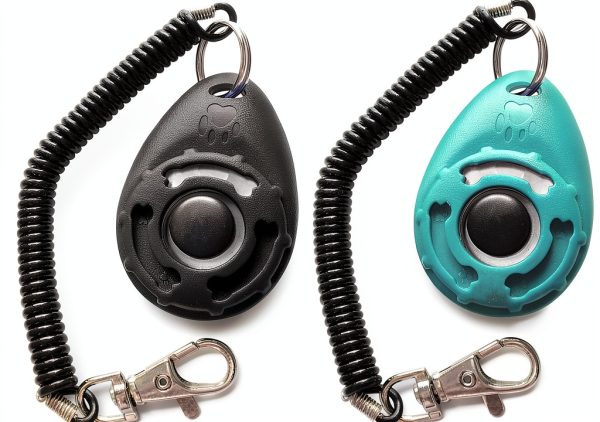 Dog Training Clicker HoAoOo Metal Design Wrist Strap-2