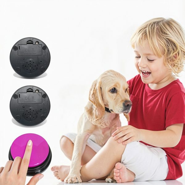 Gelabur Dog Training Buttons Recordable Pet Communication-3