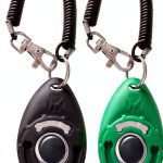 HoAoOo Dog Training Clicker Metal Loud Sound Wrist Strap-0