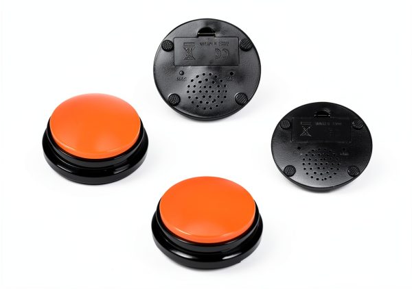 FRQNTKPA Dog Training Clicker Recordable Sound Buttons Pet-2