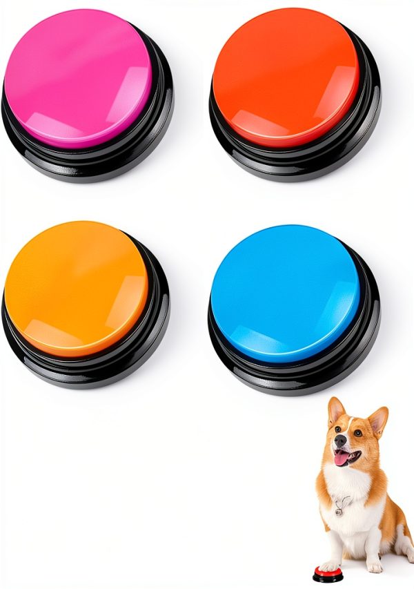 BoArt Dog Training Clicker Recordable Button Pet-0
