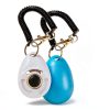 Chadou Dog Training Clicker Metal Button with Wrist Strap-4