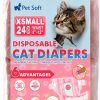 Pet Soft Disposable Cat Diapers Absorbent Leak Proof-7