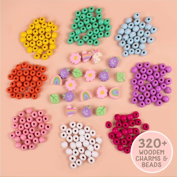 Story Magic Jewelry Making Kit Wooden Beads Kids Craft Set-2