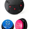 Paws and Smiles Dog Training Clickers Recordable Buttons Set-6