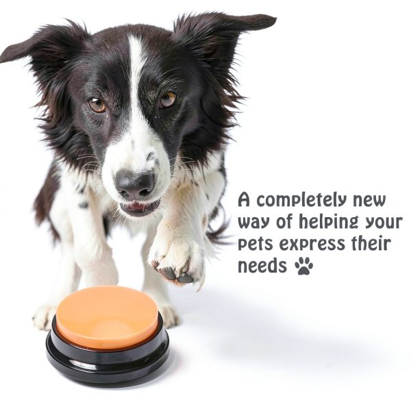 FINEST+ Dog Training Clicker 30 Second Recording Interactive-5