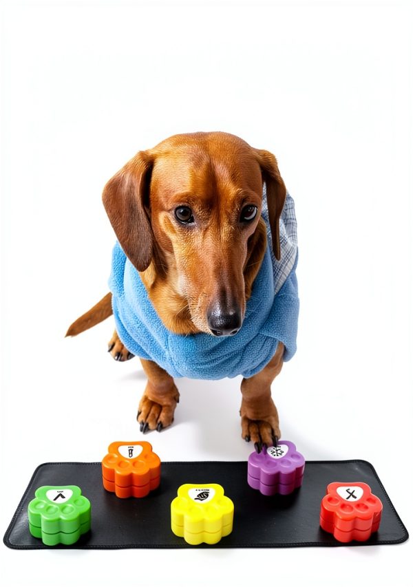 JOY-U Dog Training Buttons 30 Second Recording 5 Colors-2