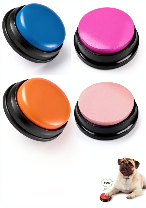 FINEST+ Dog Training Clicker 30 Second Recording Interactive-0