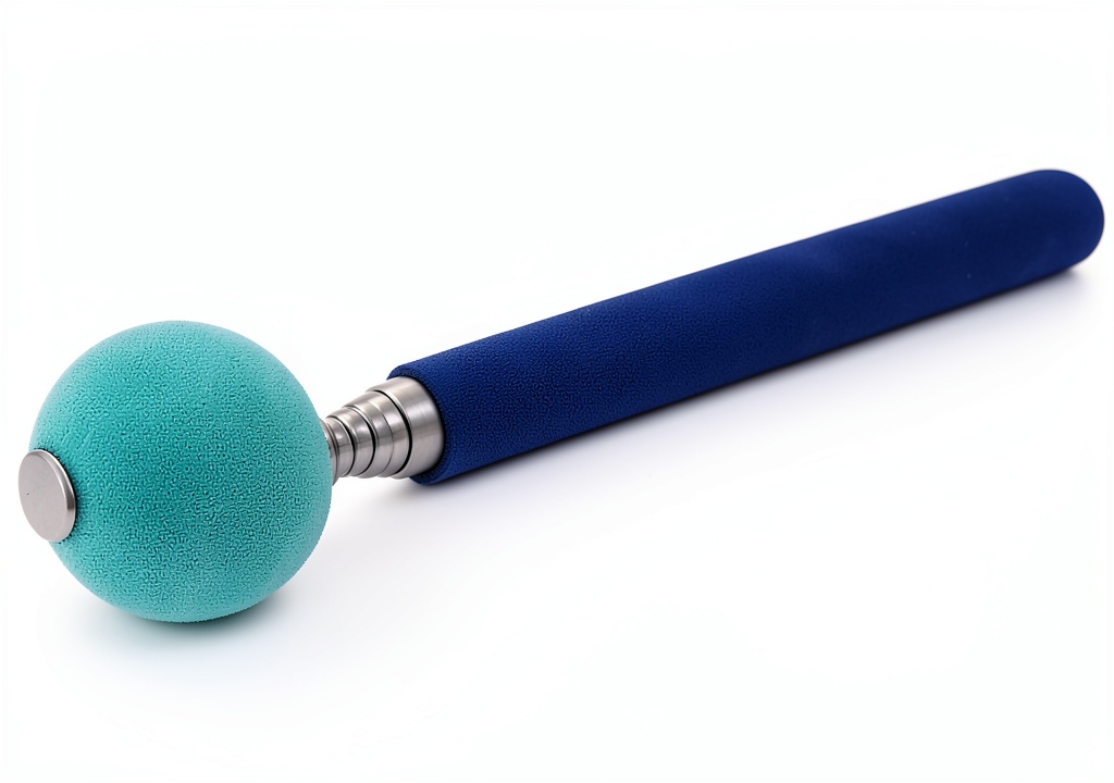 Coachi Target Stick extended for dog training in a home setting