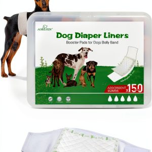 ALWZ-RDY Dog Diaper Liners Super Absorption Leakproof-0