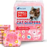 Pet Soft Disposable Cat Diapers Absorbent Leak Proof-0