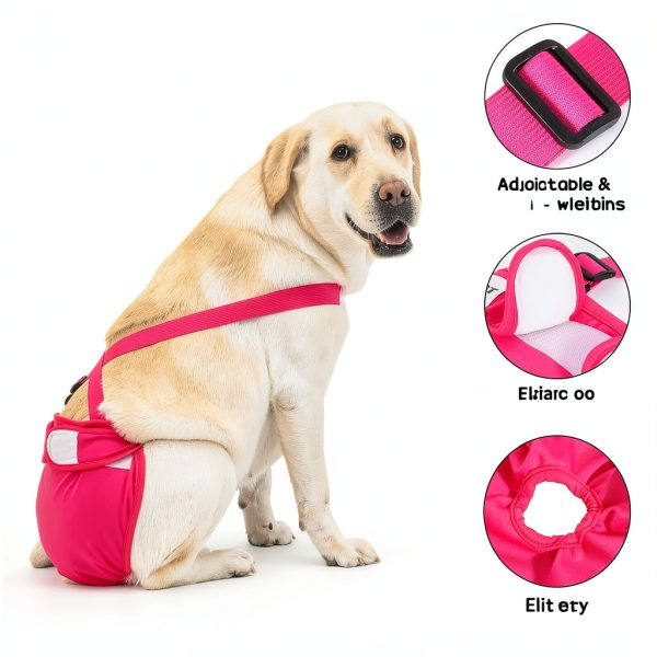 Avont Dog Diaper Reusable Washable Female Dogs In Heat-2