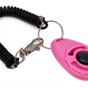 Jinshining Dog Training Clicker Ergonomic Design Durable-0