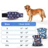 Barklincharm Dog Diapers Washable Reusable Male Belly Bands-2