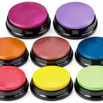 FRQNTKPA Dog Training Clicker Recordable Sound Buttons Pet-0