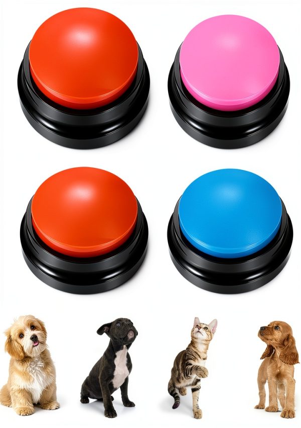MOLIK Recordable Training Button Pet Dog Communication-0