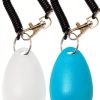 Chadou Dog Training Clicker Metal Button with Wrist Strap-1