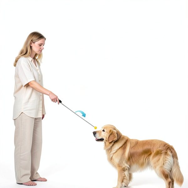 BARKIE Dog Training Clicker with Retractable Target Stick-5