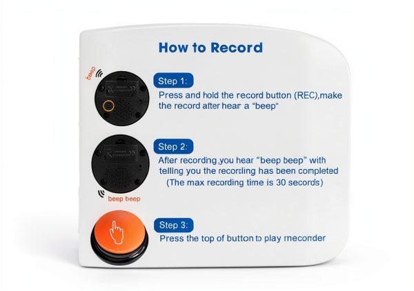 BoArt Dog Training Clicker Recordable Button Pet-4
