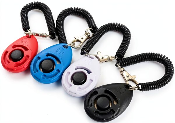 Ruconla Dog Training Clicker 4 Pack Pet Sound Tool-0