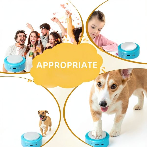 KIMPOK Dog Training Buttons Rechargeable Pet Communication-6