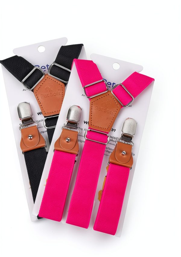 Pet Soft Dog Diaper Suspenders Adjustable Clip Design-6