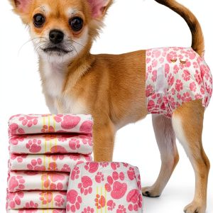 Dono Female Dog Diapers Disposable Absorbent Leak Proof-0