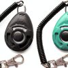 HoAoOo Dog Training Clicker Metal Loud Sound Wrist Strap-2