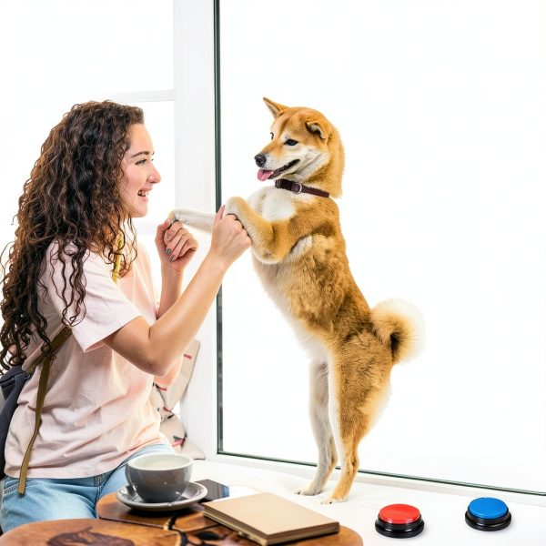 MOLIK Recordable Training Button Pet Dog Communication-5