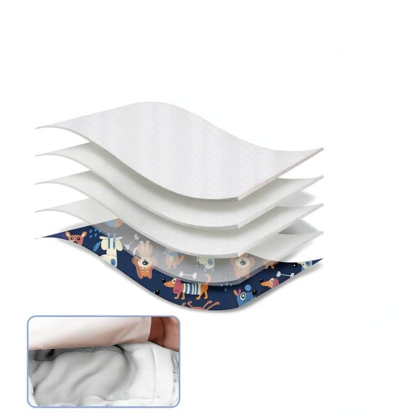 Barklincharm Dog Diapers Washable Reusable Male Belly Bands-3