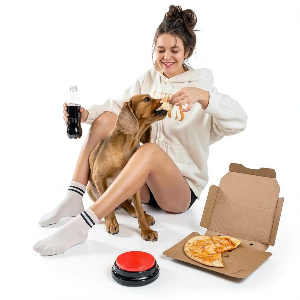 FINEST+ Dog Training Clicker 30 Second Recording Interactive-4