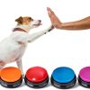 FRQNTKPA Dog Training Clicker Recordable Sound Buttons Pet-3