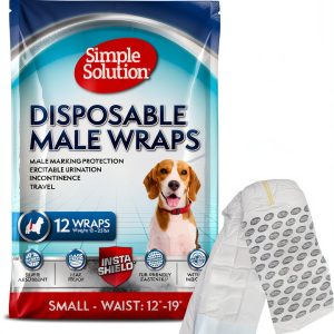 Simple Solution Male Dog Wraps Leakproof Incontinence-0