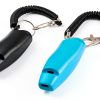 HoAoOo Dog Training Clicker Whistle 2 Pack Blue Black-4
