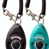 Dog Training Clicker HoAoOo Metal Design Wrist Strap-0