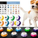 ANLIKY Dog Training Clickers Communication Buttons Clear-0