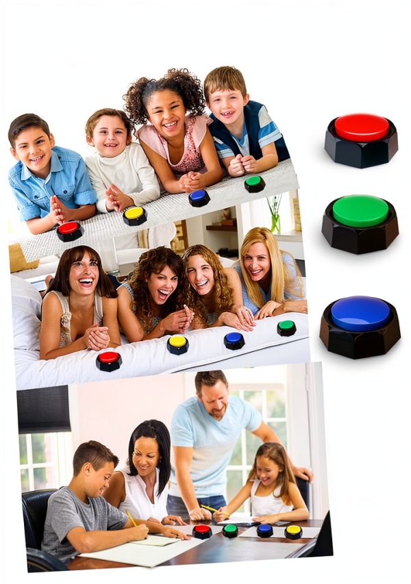 JOY-U Dog Training Clicker Recordable Sound Buttons Pet-3