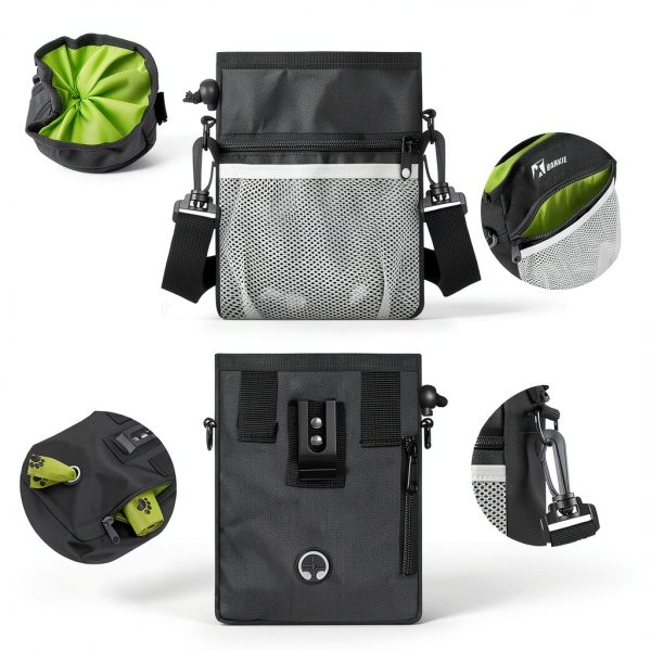 BARKIE Dog Training Clicker Bag Oxford Fabric Multiple-2