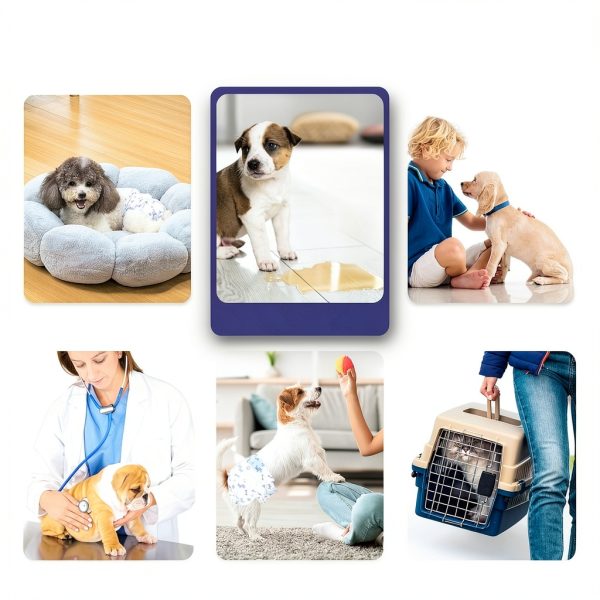 Pet Soft Female Dog Diapers Mixed Pack Absorbent Wetness-3