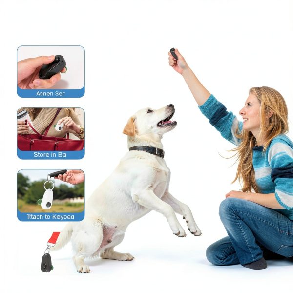 BARKIE Finger Ring Dog Training Clicker Effective Portable-3
