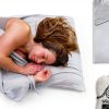 Soft Cotton Sleeping Bag Liner - The Snug Cove Grey Cotton with Zipper-0