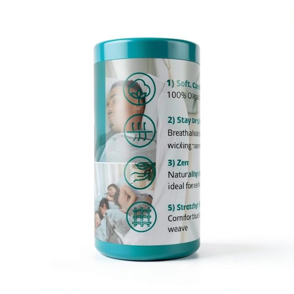 Soft Cotton Sleeping Bag Liner - The Snug Cove Grey Cotton with Zipper-1