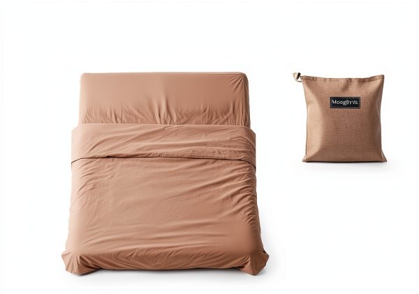 Sleeping Bag Liner MongByYa Field Green 82.7x70.9in Travel Sheet-2