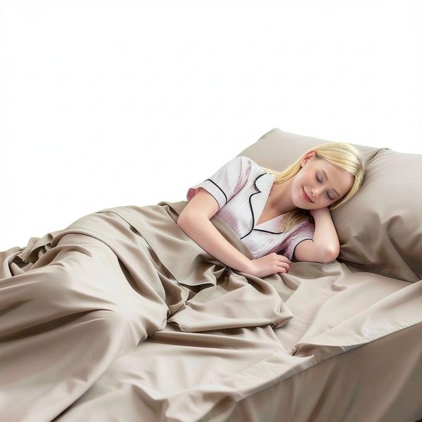 Sleeping Bag Liner MongByYa Field Green 82.7x70.9in Travel Sheet-6