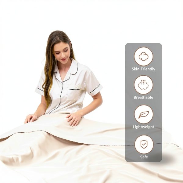 Sleeping Bag Liner MongByYa Field Green 82.7x70.9in Travel Sheet-1